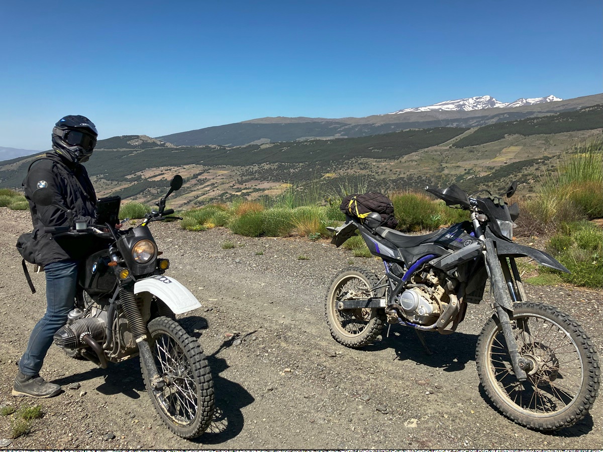 Off Road Adventure Motorbiking in Sierra Nevada Spain