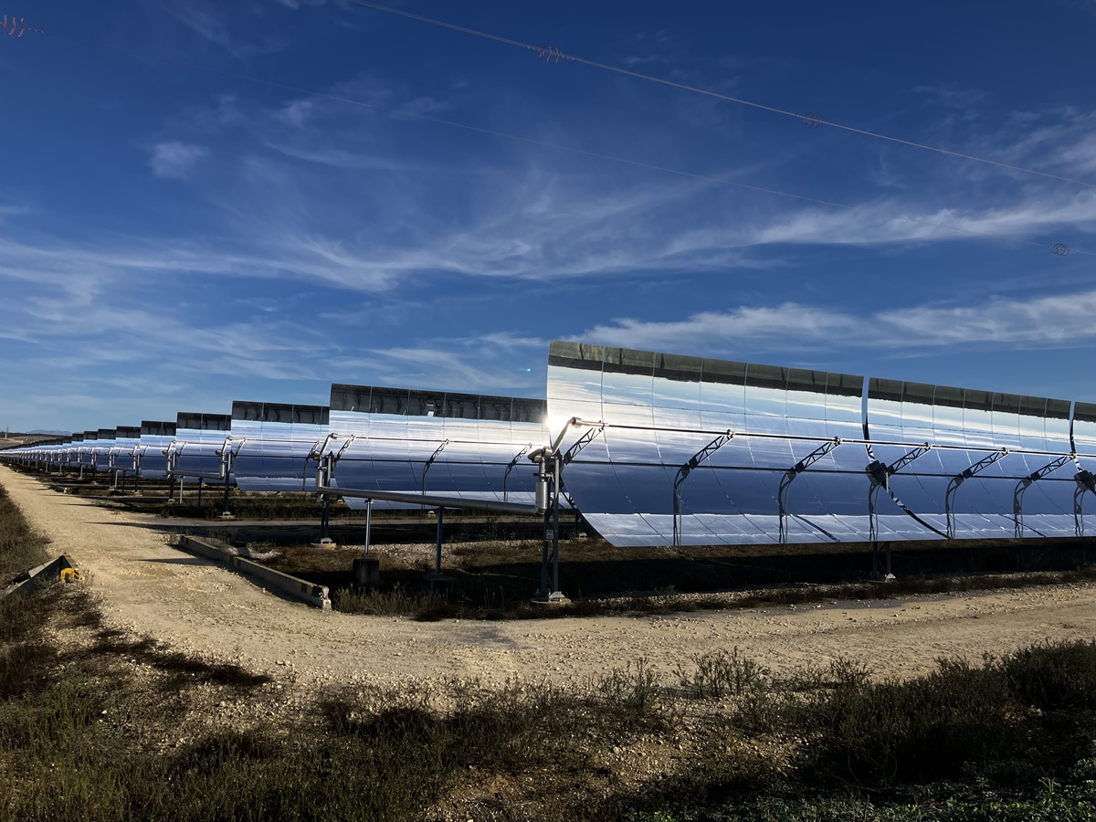 Solar Power Plants Scenes From the Andalusian Farmlands Photo copyright Uff Road 2024